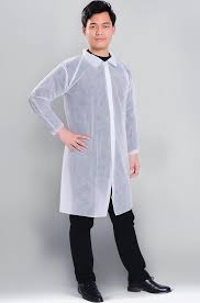 Disposable Lab Coat view two