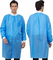 Disposable Lab Gown view one