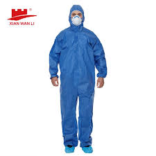 Flame Retardant SMS Coverall view one