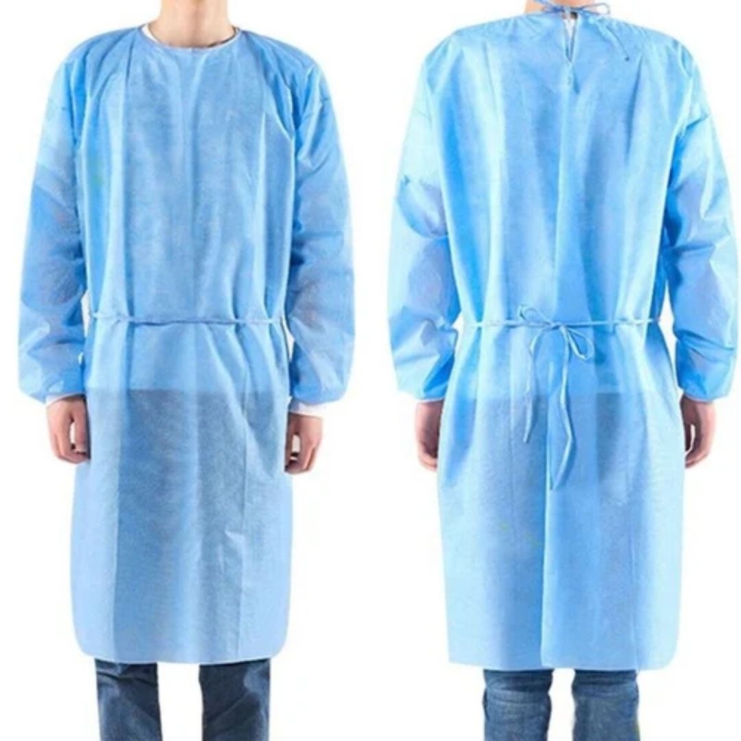 Disposable Medical Gown view two