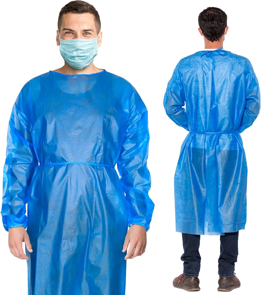Disposable Medical Gown view one