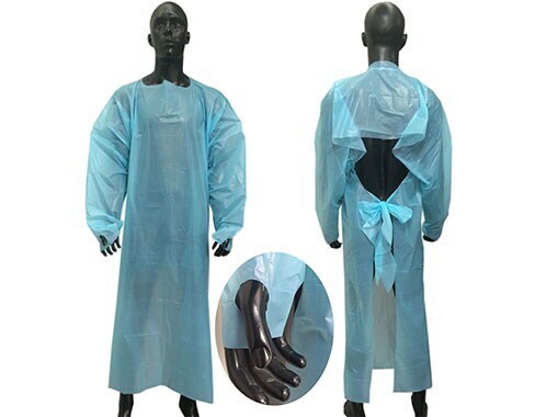 Non-Woven Isolation Gown view two