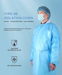 Type 6B Isolation Gown view two